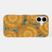 Vintage gruppierte Ringelblumen iPhone 16 Hülle (Rückseite (Horizontal))