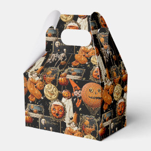 Vintage Gruseliger Halloween Geschenkschachtel