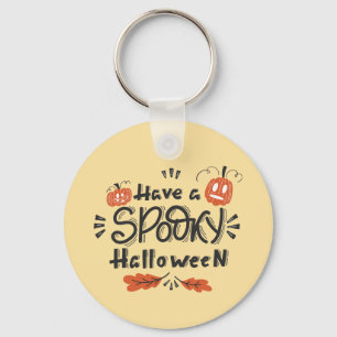 Vintage Gruseliger Halloween Schlüsselanhänger