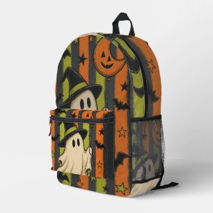 Vintage Gruseliger Saison-Design Bedruckter Rucksack