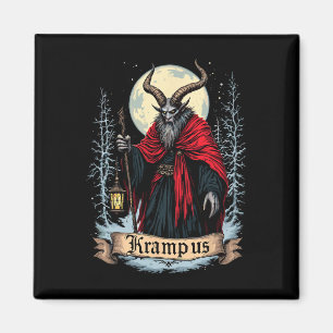 Vintage Gruss Vom Krampus Heiligabend Unartige Ki Magnet