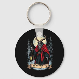 Vintage Gruss Vom Krampus Heiligabend Unartige Ki Schlüsselanhänger