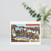 Vintage Grüße aus Arizona Postkarte (Stehend Vorderseite)