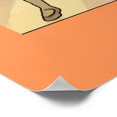 Vintage Grüße aus der Jersey Shore Poster (Ecke)