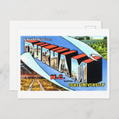 Vintage Grüße aus Durham, North Carolina, Postkarte (Vorne/Hinten)