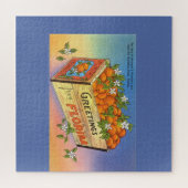 Vintage Grüße aus Florida Citrus Frucht Puzzle (Horizontal)