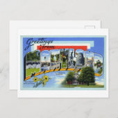 Vintage Grüße aus Maryland Postkarte (Vorne/Hinten)