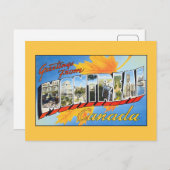 Vintage Grüße aus Montreal Postkarte (Vorne/Hinten)