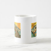 Vintage Grüße aus New York Kaffeetasse (Mittel)