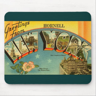 Vintage Grüße aus New York Mousepad