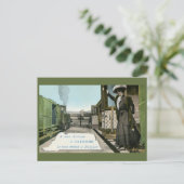 Vintage Grüße aus Ostende Postkarte (Stehend Vorderseite)