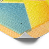 Vintage Grüße aus Salt Lake City Utah Poster (Ecke)