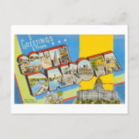 Vintage Grüße aus South Dakota