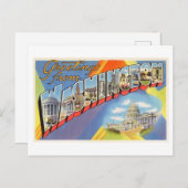 Vintage Grüße aus Washington Staat Postkarte (Vorne/Hinten)