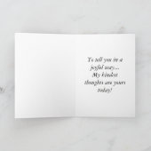 Vintage Grüße Geburtstagskarte Karte (Innenseite)