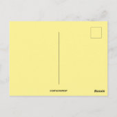 Vintage Grüße vom Meer Postkarte (Rückseite)