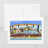 Vintage Grüße von Ashtabula, Ohio, Postkarte (Vorne/Hinten)