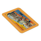 Vintage Grüße von Dover Delaware Magnet (Rechte Seite)