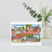 Vintage Grüße von Fredericksburg, Virginia, Postkarte (Stehend Vorderseite)