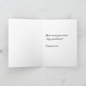 Vintage Grüße von Idaho Karte (Innenseite)