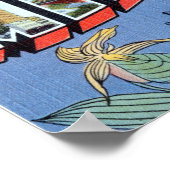 Vintage Grüße von Minnesota Poster (Ecke)