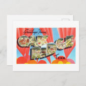 Vintage Grüße von Oak Ridge, Tennessee Postkarte (Vorne/Hinten)