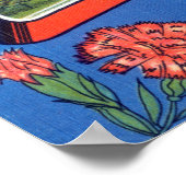 Vintage Grüße von Ohio Travel Poster (Ecke)