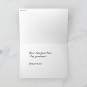 Vintage Grüße von Seattle Washington Karte (Innenseite)