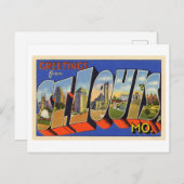 Vintage Grüße von St. Louis, Missouri Postkarte (Vorne/Hinten)