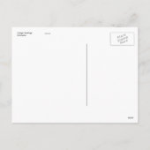 Vintage Grüße von Weihnachten (Rückseite)