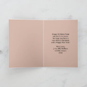 Vintage Grußkarte für den Engel Karte (Innenseite)