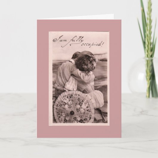 Vintage Grußkarte Karte (Vorderseite)