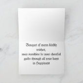 Vintage Grußkarte Karte (Innenseite)