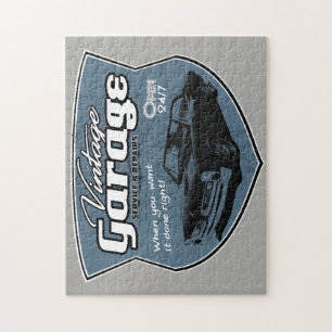 Vintage GTO Garagenschild Puzzle