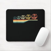 Vintage Guinea Schweinegeschenke Mousepad (Mit Mouse)
