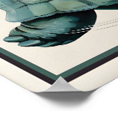Vintage Guinness Turtle Poster Druck, Irisches Bie (Ecke)