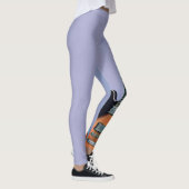 Vintage guitar artwork leggings (Rechts)