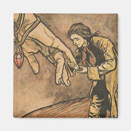 Vintage Gullivers Reisen von Arthur Rackham Magnet