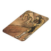Vintage Gullivers Reisen von Arthur Rackham Magnet (Linke Seite)