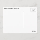 Vintage Gullivers Reisen von Arthur Rackham Postkarte (Rückseite)