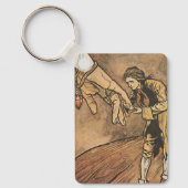 Vintage Gullivers Reisen von Arthur Rackham Schlüsselanhänger (Vorderseite)