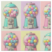 Vintage Gummi-Maschine Stoff (Nahaufnahme)