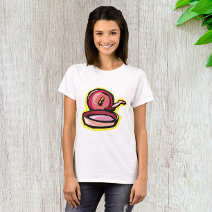 Vintage Gürtelschnüre Retro Kochkunst T-Shirt