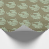 Vintage Gürteltier Geschenkpapier (Ecke)