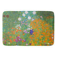 Vintage-Gustav-Klimt-Landhausgarten-Blumenkunst
