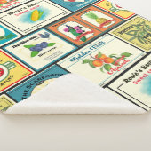 Vintage Gütesiegel in Dosen Sherpadecke (3/4)