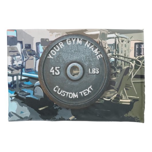 Vintage Gymnastikbesitzer oder User-Fitness 45 Pfu Kissenbezug (Vorderseite)