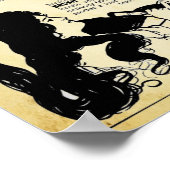 Vintage Haarspülung Printwerbung Poster (Ecke)