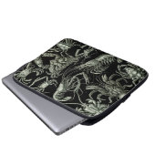 Vintage Haeckel-Crustations Laptopschutzhülle (Vorne Knopf)