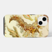 Vintage Haeckel iPhone Hülle (Rückseite (Horizontal))